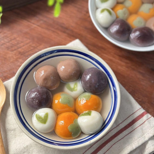 【买4送1】粮麦思全家福汤圆 300g/袋（10个）买4袋随机赠送1袋400g大黄米汤圆，到手5袋 商品图9