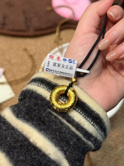 不是真金买不起沙金镀金𝟏𝟖𝐊更有性价比招财平安富贵 商品图13