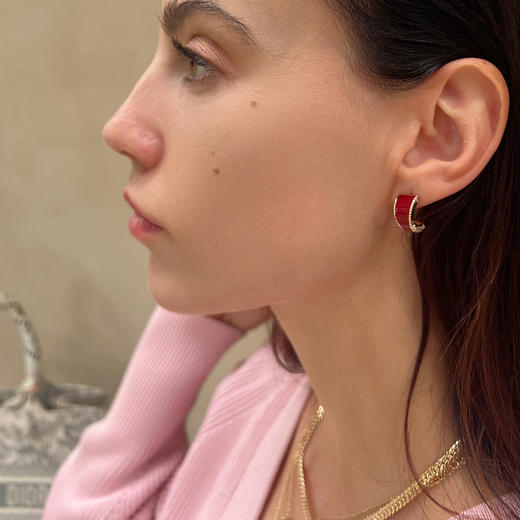 LHWINDSOR温莎珠宝 生命力耳环原创设计耳饰小众设计小清新饰品 商品图11