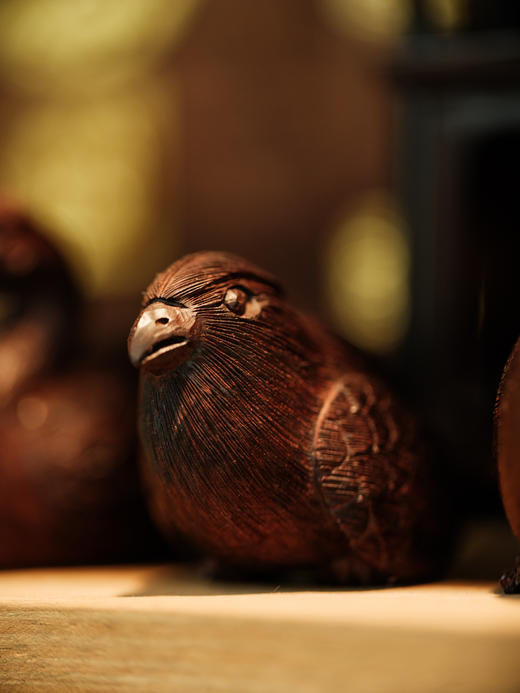 D17印度小叶紫喜鹊 家有喜事【器悟雅玩】 商品图1