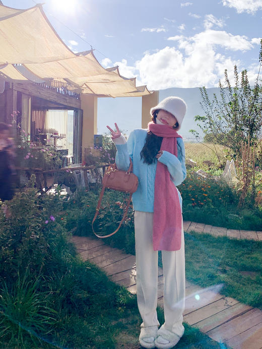 <曾小咸推荐>新品现货秒杀！卖完下架不再补 ！微信粉丝打折价！！ 珍珠圆领毛衣 日常179.99/件 立减90 秒杀89.99/件！不加绒休闲裤 日常139.99/件 立减80 秒杀59.99/件！！ 商品图6