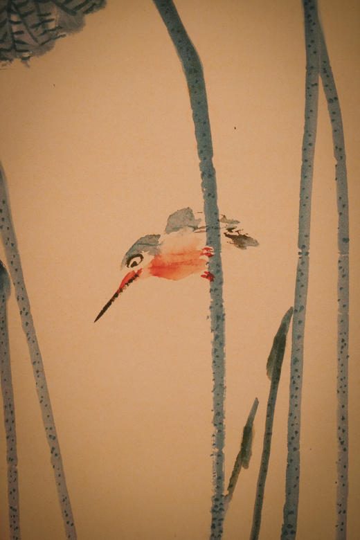 冬暖画《荷花图》【近】齐白石 高清复刻 创意礼物 商品图2