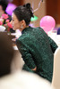 西子/酿绿藏光解构不规则亮片气质长款礼服名媛连衣裙/CQLL179 商品缩略图4