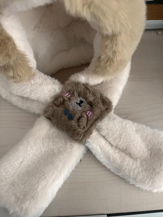 【YW】无忧购39元2件儿童冬季帽子围巾一体加厚保暖毛绒防风护耳帽（截单后7天发货) 商品图11