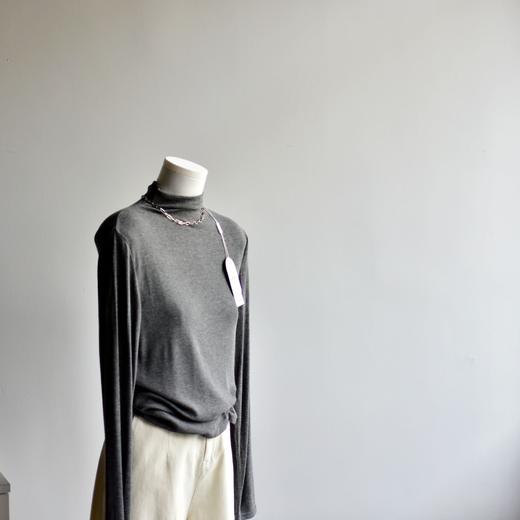 丁摩 【天丝羊毛松松衣】秋冬女装新款中高领天丝羊毛长袖毛衫打底衫女4ZF-193 商品图6