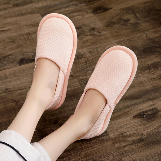 【2双】夏季薄款棉布月子鞋透气防滑软底包跟孕产妇坐月子拖鞋女 商品图0
