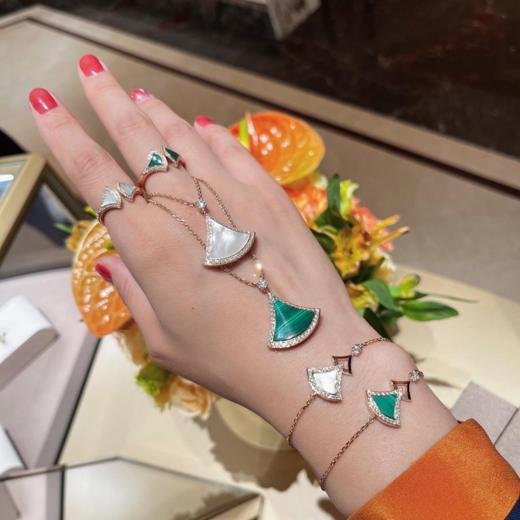 宝格丽钻款裙子手链每个角度都完美贴合金属部分，很有光泽感（US*XTY） 商品图12