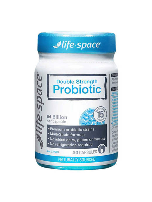 【保税仓】【双倍调理】Life Space 双效成人广谱640亿益生菌胶囊 30粒 商品图0