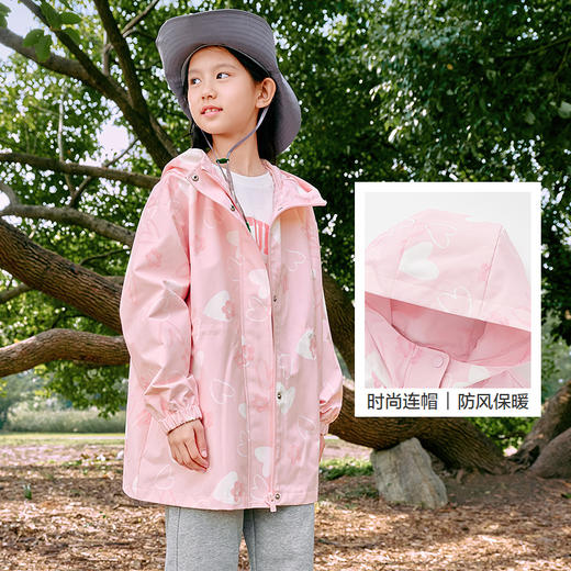 巴拉巴拉童装儿童外套女童2025春装新款上衣中大童三合一两件套潮 商品图3