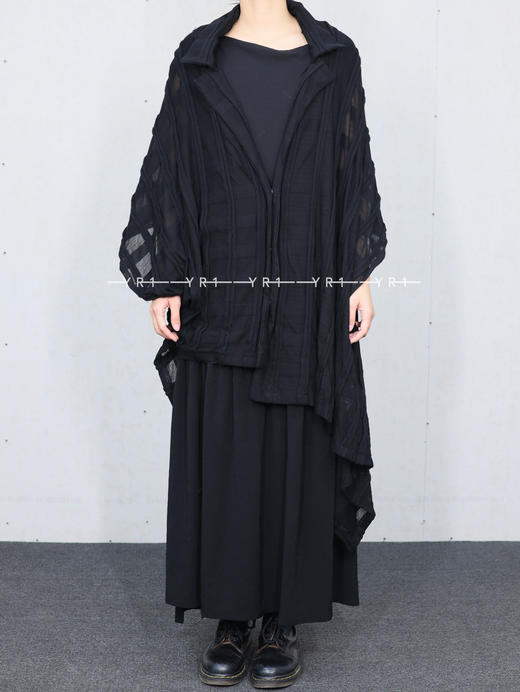 Y's ｜ 棉质网格的开衫夹克 商品图1