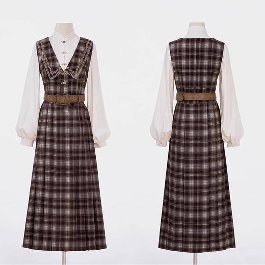 裁缝学苑AS386新中式国风改良汉元素大衣连衣裙套装纸样女装样板图纸 商品图5