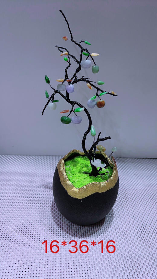 620679翡翠摆件【盆景🪴】 商品图1