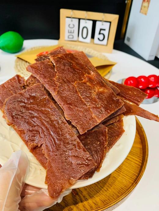预售！！好吃绝对会回购！新款靖江猪肉脯(250克/袋) 23MM601 商品图6