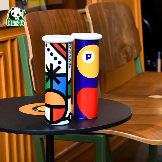 熊猫屋PANDAHOUS 构成艺术保温杯 多款可选 商品图3