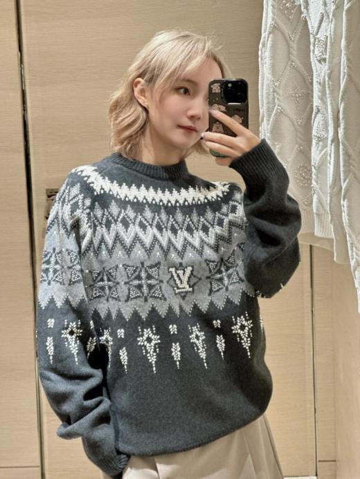 驴家滑雪SKI系列毛衣王鹤棣同款男女同款（UY*DY） 商品图2