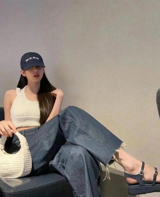 缪缪24新品柜子同步彩色抽绳棒球帽（UT*COCO） 商品图1