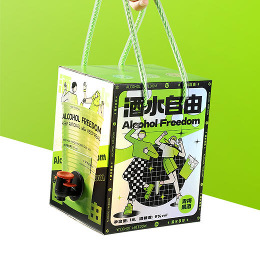 小花样酒水自由系列1.8L青梅酒 商品图3