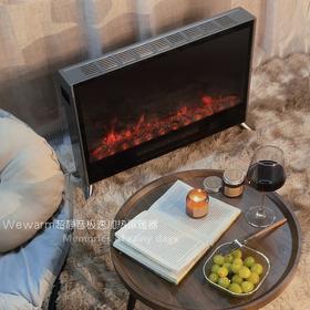 巨暖🔥❗自留款🆘【wewarm超静音极速加热取暖器】挑战全网最有氛围感的暖风机~‎  ✅暖风机+⁠仿真壁炉，⁥高颜值氛围感拉满  ✅模拟火焰🔥真实跳动，⁨沉浸式体验