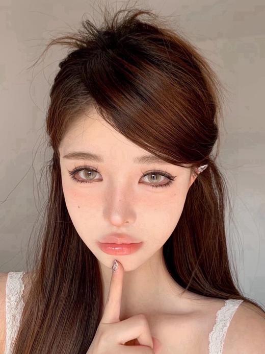 yukicon日抛 薄雾玫瑰 粉/云中梦境 棕/圆崽崽棕/圆崽崽蓝 14.2mm 日抛无售后！！非离子 商品图5