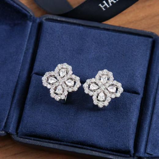 HW海瑞温时顿DiamondLoo形钻圈耳钉（US*XTY） 商品图6