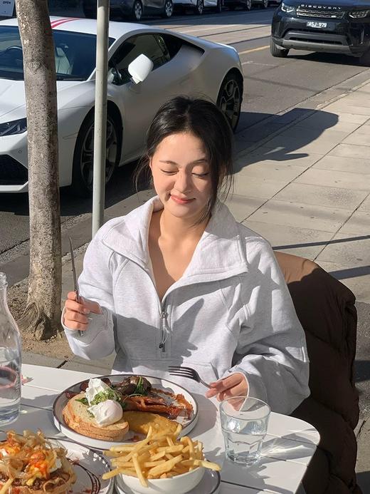 lululemon丨Scuba女士宽松款半拉链连帽衫（UY*SS） 商品图4