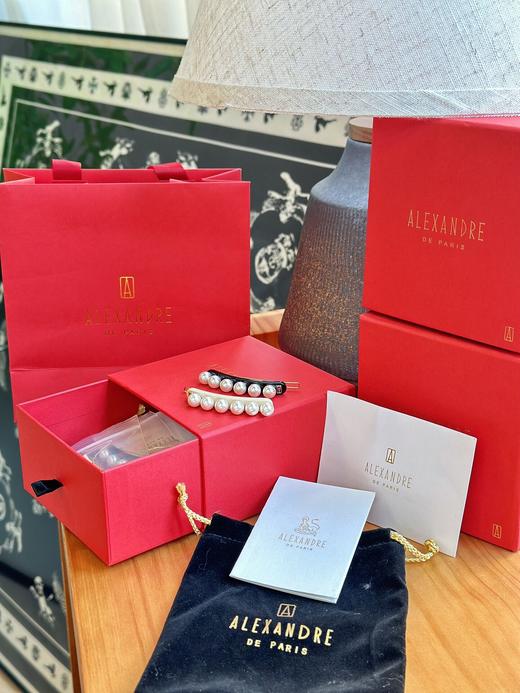 亚历山大玉珠系列边夹发饰（U） 商品图8