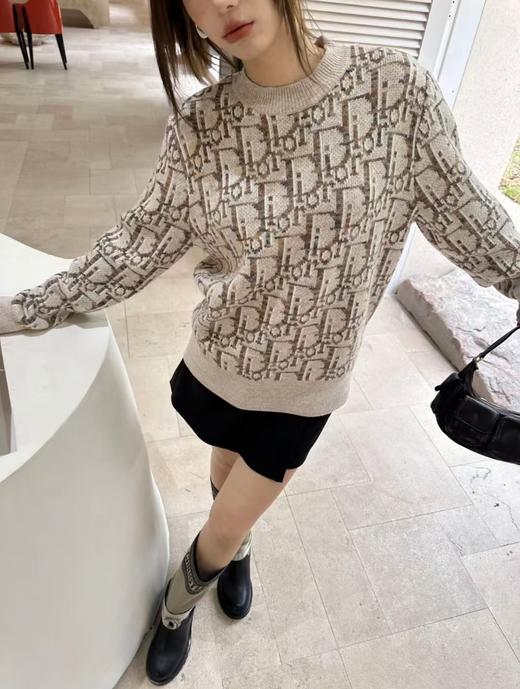 D家 满幅大字母圆领毛衣（DY） 商品图6