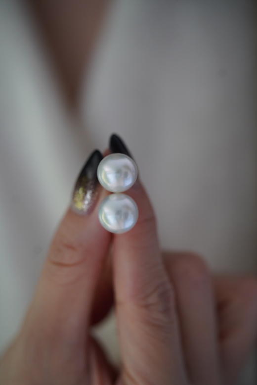 澳白耳钉「清冷光」 商品图3