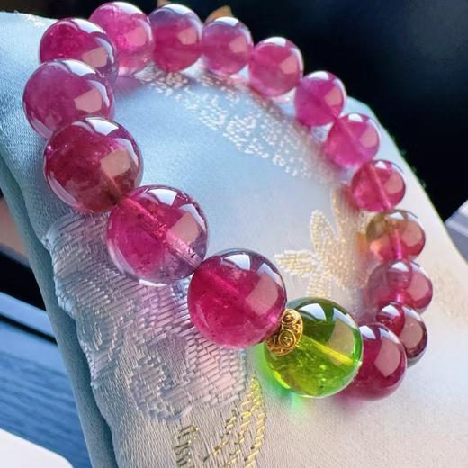 11mm-12mm单圈全色红碧玺手链 商品图1