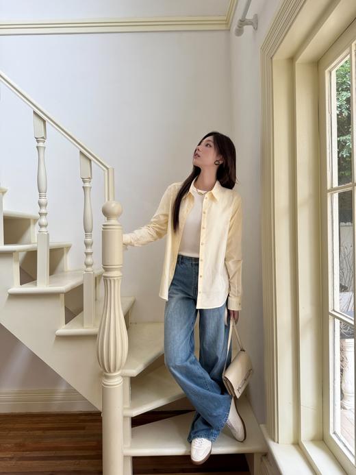 TOT家2024新款鹅黄色衬衫（UY*NICE) 商品图9