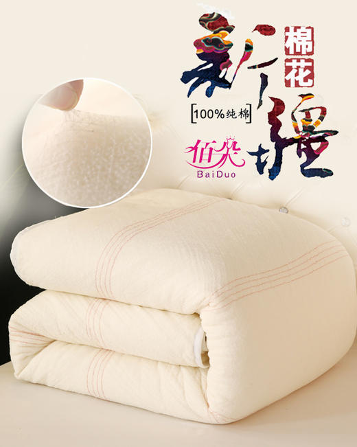 新疆棉花被加包被6斤 商品图0