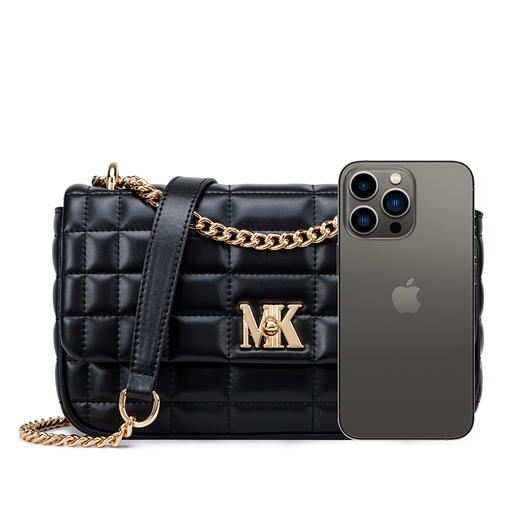 MICAREL KMOR 新款金典方格绣线包斜挎单肩小方包MK6813 商品图3