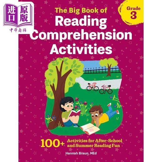【中商原版】The Big Book of Reading Comprehension Activities, Grade 3 阅读理解活动大全书：三年级 商品图0