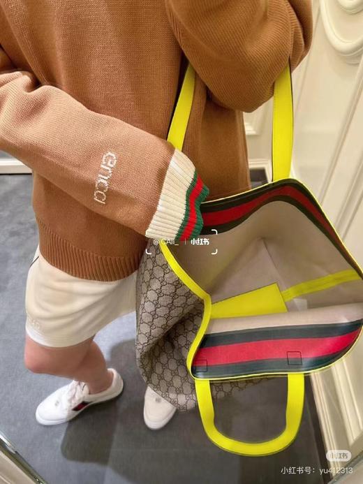 G家 GG嵌花咖色毛衣（DY） 商品图5