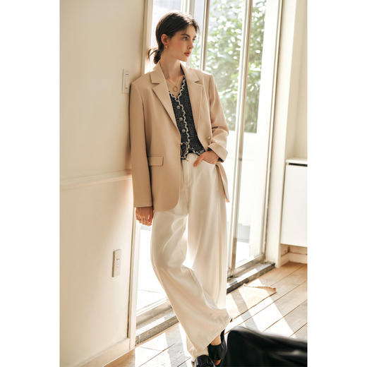 OLrain欧芮儿法式V领马甲女春季2025年新款无袖小香风撞色边上衣 商品图4