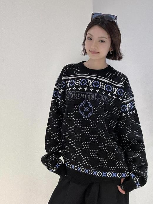 驴家秋冬穿搭logo花纹标识封神毛衣男女同款（UY*DY） 商品图6