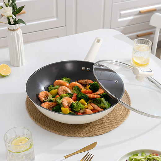 佰造悦莹精铁不粘锅三件套BZ-FTZ510B 商品图2