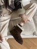 缪缪2024ss秋冬走秀款绑带羊毛小短靴雪地靴毛毛鞋（UX*HD） 商品缩略图9