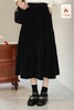 鹿向南《黑曜石》丝绒半身裙女秋冬新款法式收腰显瘦a字蛋糕裙子 商品缩略图5