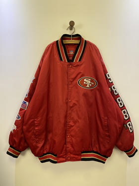 Y2K Vintage NFL 美国职业橄榄球大联盟 棉服 夹棉外套_CTJK(3XL)