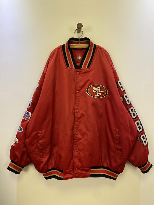 Y2K Vintage NFL 美国职业橄榄球大联盟 棉服 夹棉外套_CTJK(3XL) 商品图0