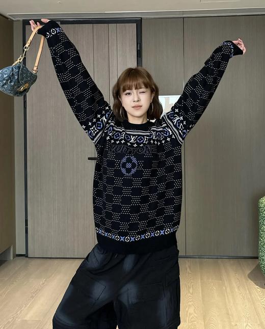 驴家秋冬穿搭logo花纹标识封神毛衣男女同款（UY*DY） 商品图2