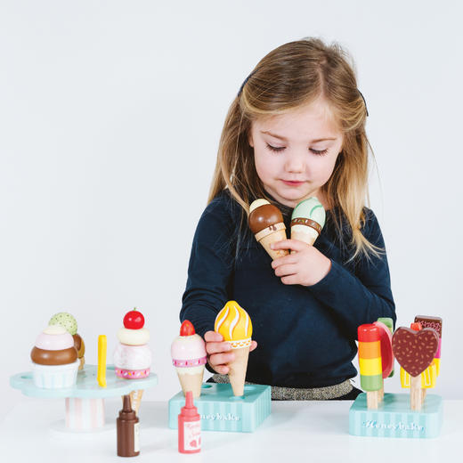 英国Le Toy Van卡罗 冰淇淋 马卡龙 冰棍 蛋糕过家家玩具儿童 2岁+ 商品图13