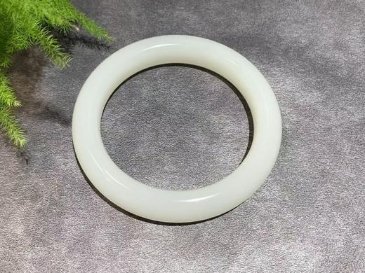 【御珠宫坊·传承系列】羊脂白玉手镯50.5mm 商品图0