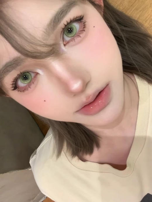 Paprikacon旗下 ·芭比莫阿娜&芭比贝蒂亚 14.5mm白狮参考着色中大直径  日抛十片装 商品图4