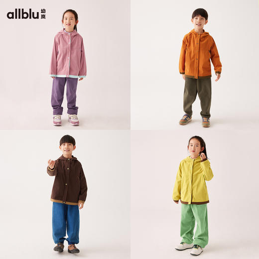 【秋Vol.2】幼岚童装「机能灯芯绒」连帽外套轻盈柔软24秋季新款儿童男女童ZY 商品图2