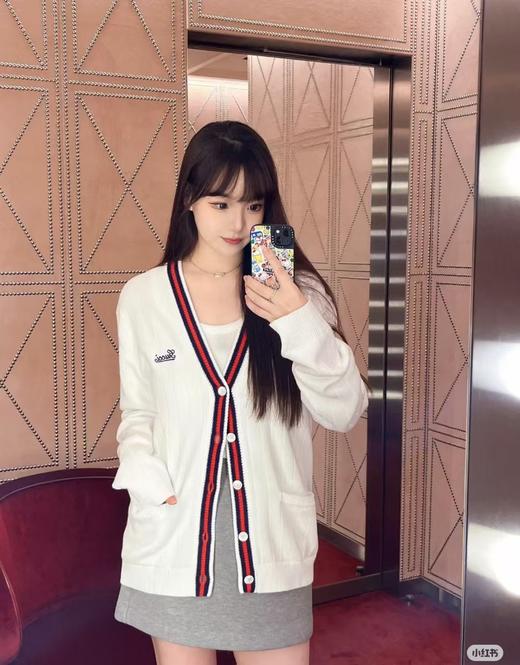 G家 条纹提花开衫毛衣（DY） 商品图1