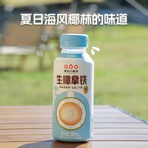 隅田川生椰拿铁咖啡饮料280ml-4006 商品图0