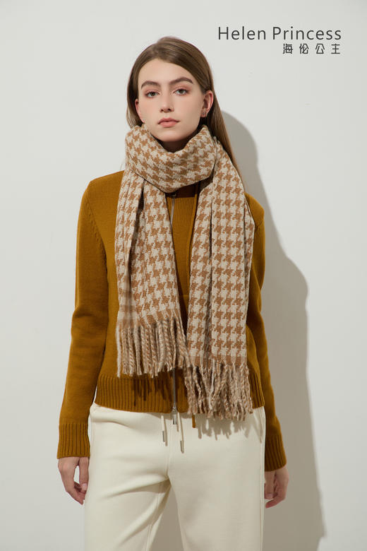 连帽抽绳针织开衫外套 商品图5