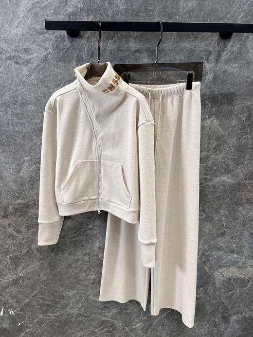 小众品牌24Fw秋冬新款休闲拉链加绒外套长裤套装（UY*DQJB） 商品图14